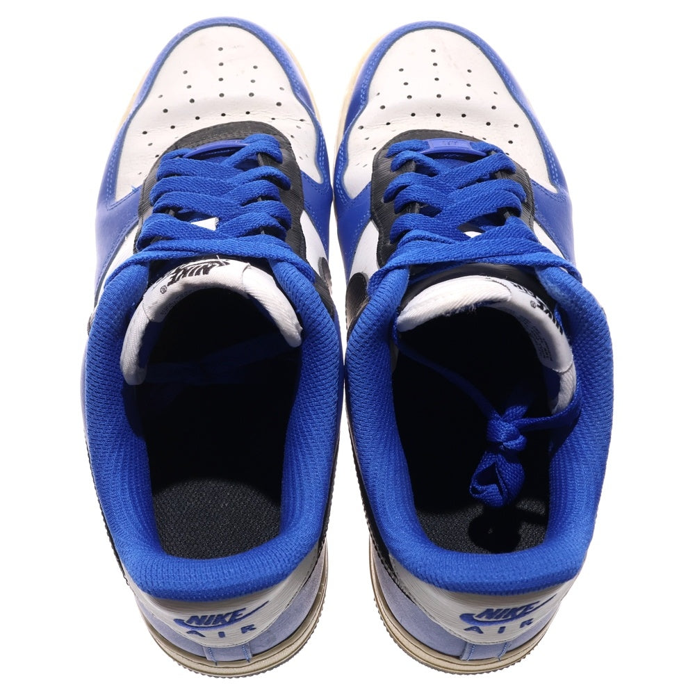 NIKE(ナイキ) BY YOU AIR FORCE 1 LOW バイユー エアフォース1 ローカットスニーカー ホワイト/ブルー US9.5/27.5cm CT7875-994