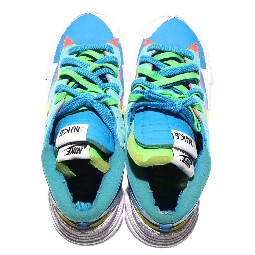 NIKE(ナイキ) ×KAWS ×sacai BLAZER LOW NEPTUNE BLUE カウズ サカイ ブレーザー ネプチューンブルー ローカットスニーカー マルチ US9.5/27.5cm DM7901-400