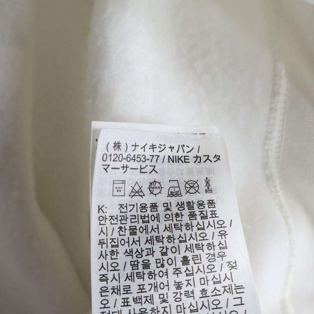 SUPREME(シュプリーム) 20AW ×NIKE Jewel Crewneck ナイキ ロゴ刺繍 クルーネック スウェット トレーナー ホワイト