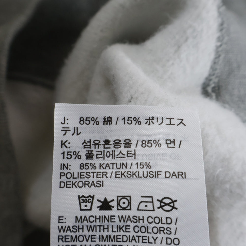 NIKE(ナイキ) 21SS ×Stussy International Crewneck Sweatshirt ステューシー インターナショナル ロゴ刺繍 クルーネック スウェット トレーナー グレー DC4198-050