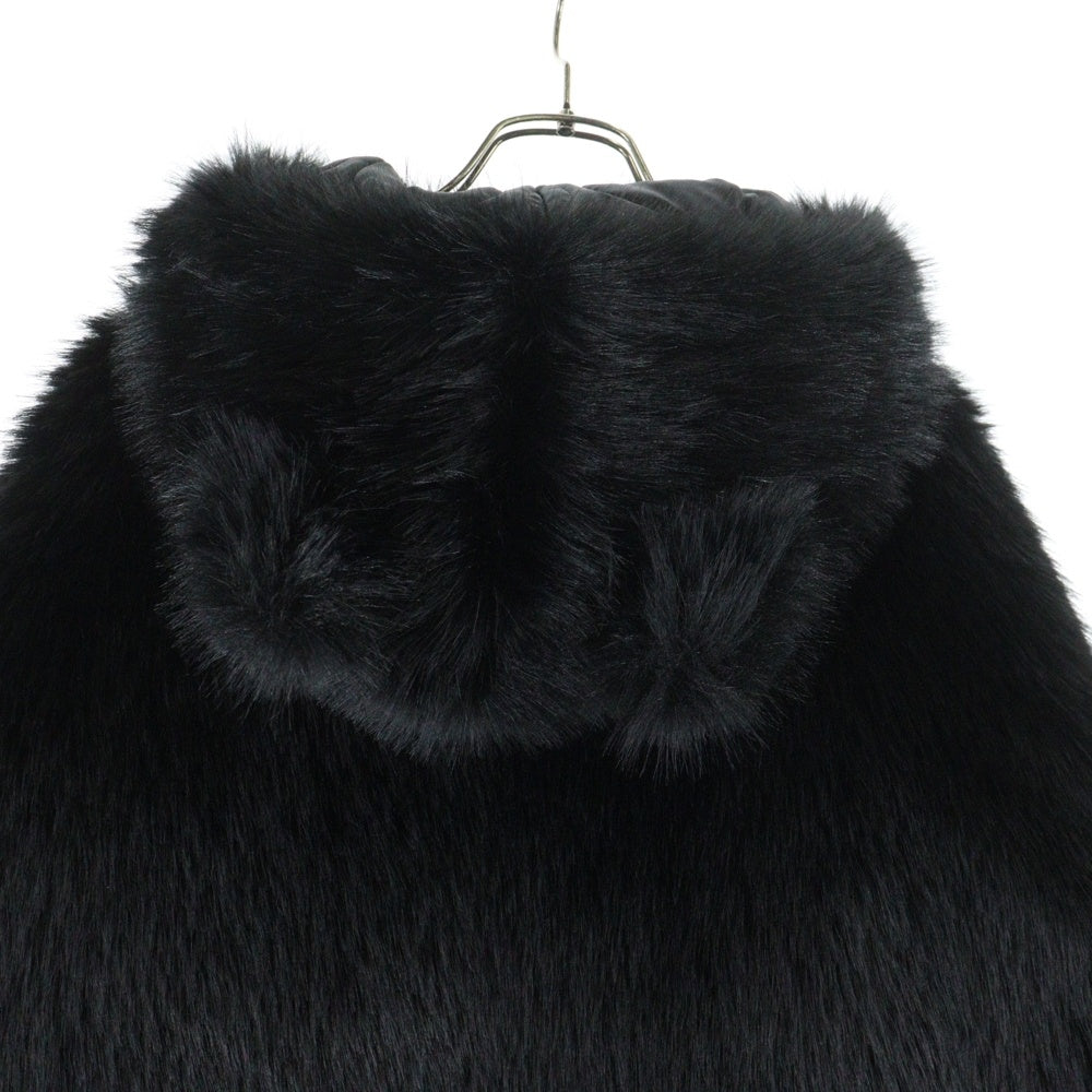 KIDILL(キディル) 24AW FAUX-FUR DEVIL JACKET デビル オーバーサイズ ジャケット ブラック KL862