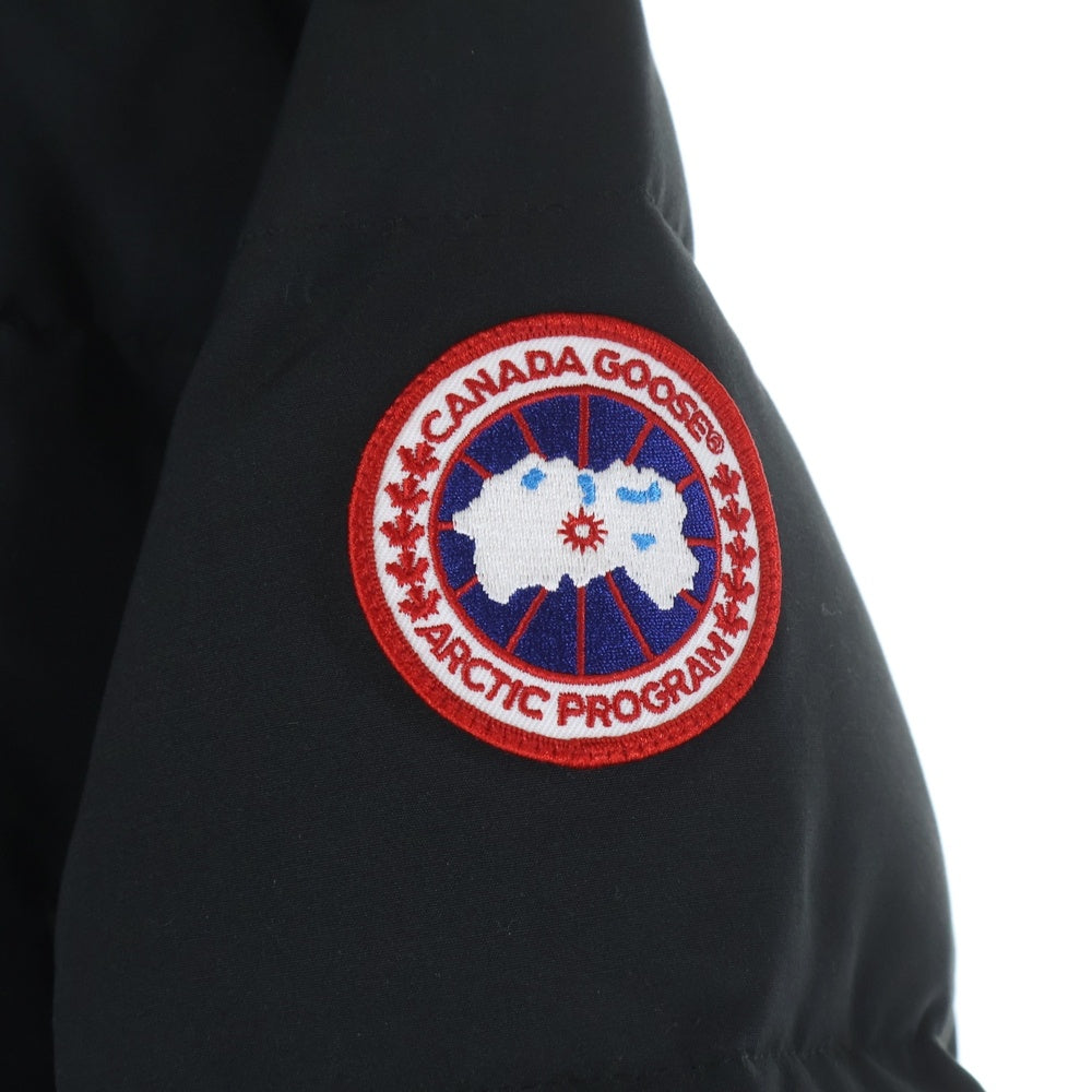 CANADA GOOSE(カナダグース) WYNDHAM PARKA ウィンダムパーカ ファー付きフーデッド 中綿ダウンジャケット ブラック 3808M