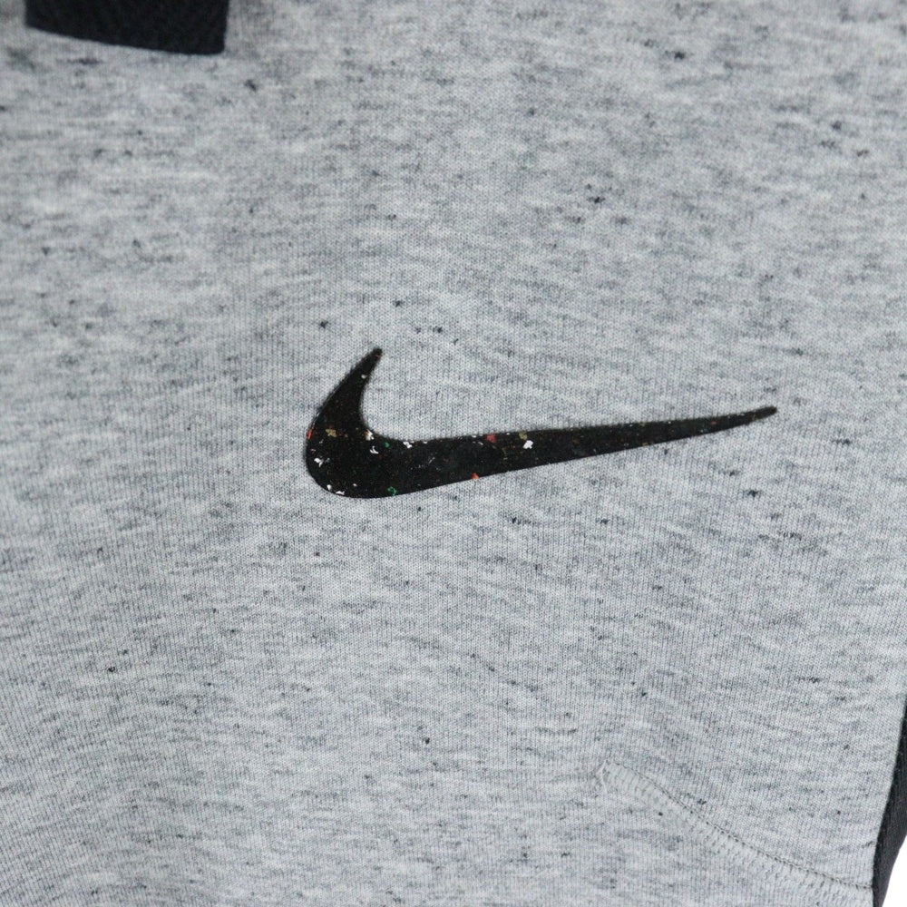 NIKE(ナイキ) 20AW ×sacai FLEECE PANTS サカイ ナイロン切替 ウエストベルト フリース スウェットパンツ グレー CZ4698