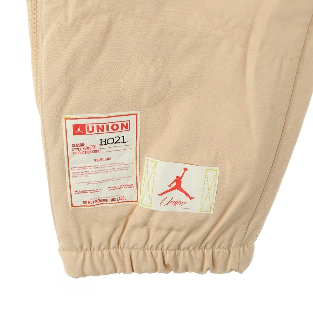 NIKE(ナイキ) ×UNION ユニオン サイドジップ ナイロンパンツ ベージュ DJ9520-268