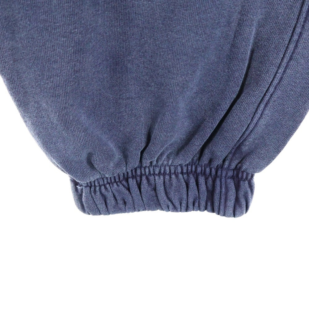 UNION(ユニオン) ロゴプリント ウォッシュ加工 スウェットパンツ ネイビー