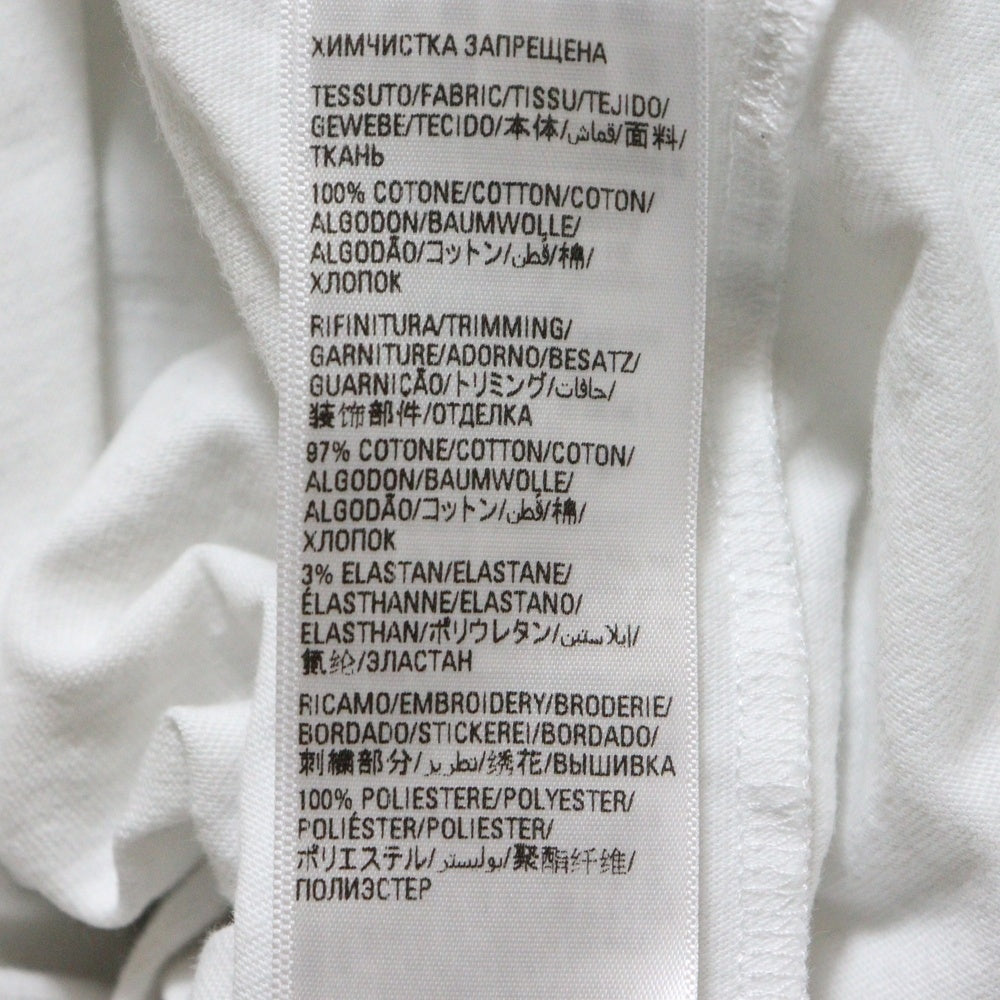 BALENCIAGA(バレンシアガ) 23SS ×adidas アディダス トレフォイルロゴオーバーサイズTシャツ 半袖クルーネックカットソー ホワイト 723976 TNVN8