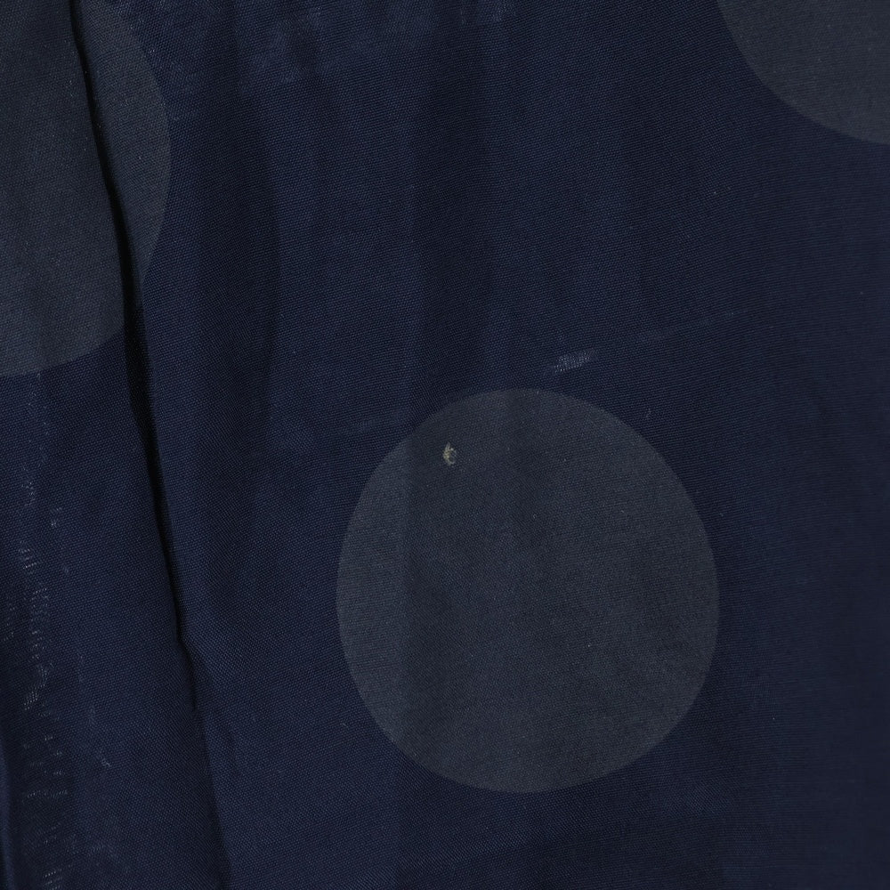 Y's(ワイズ) 12SS ドットプリント レーヨン 長袖シャツ ネイビー YK-B10-203 レディース