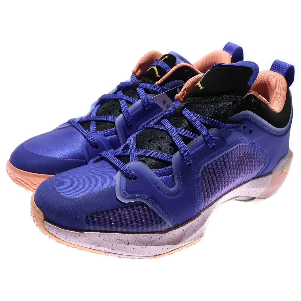 NIKE(ナイキ) AIR JORDAN 37 LOW LAPIS エアジョーダン 37 ロー ラピス ミドルカットスニーカー パープル US8/26cm DQ4123-400