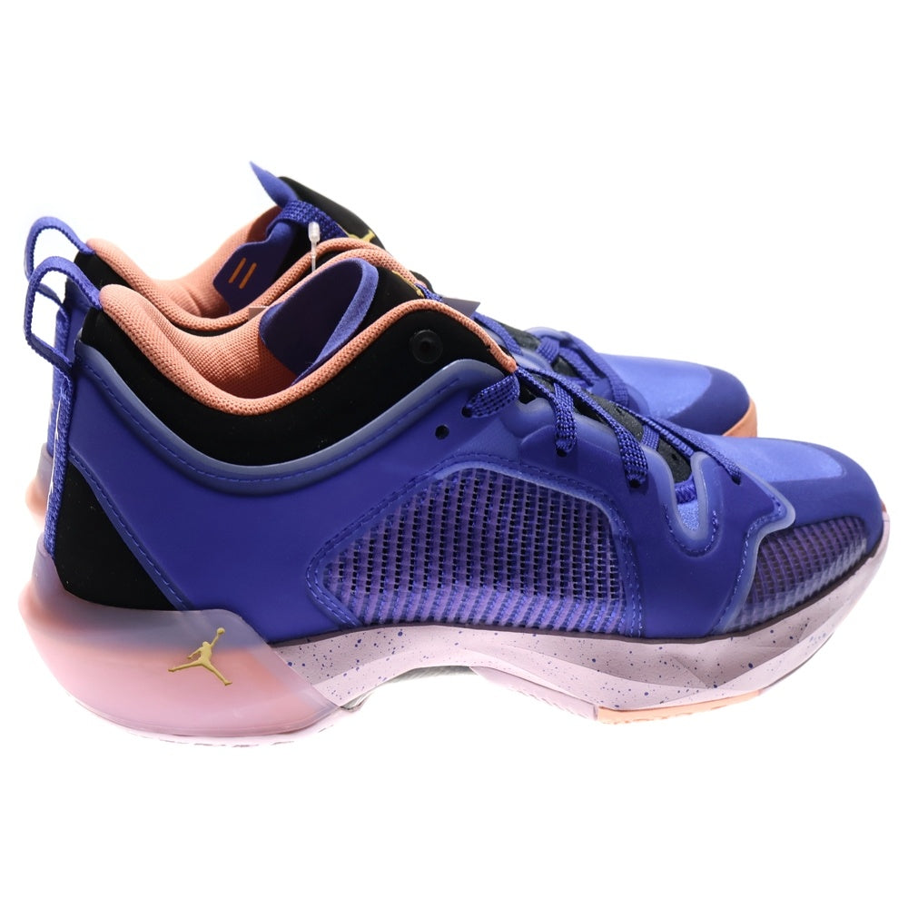 NIKE(ナイキ) AIR JORDAN 37 LOW LAPIS エアジョーダン 37 ロー ラピス ミドルカットスニーカー パープル US8/26cm DQ4123-400