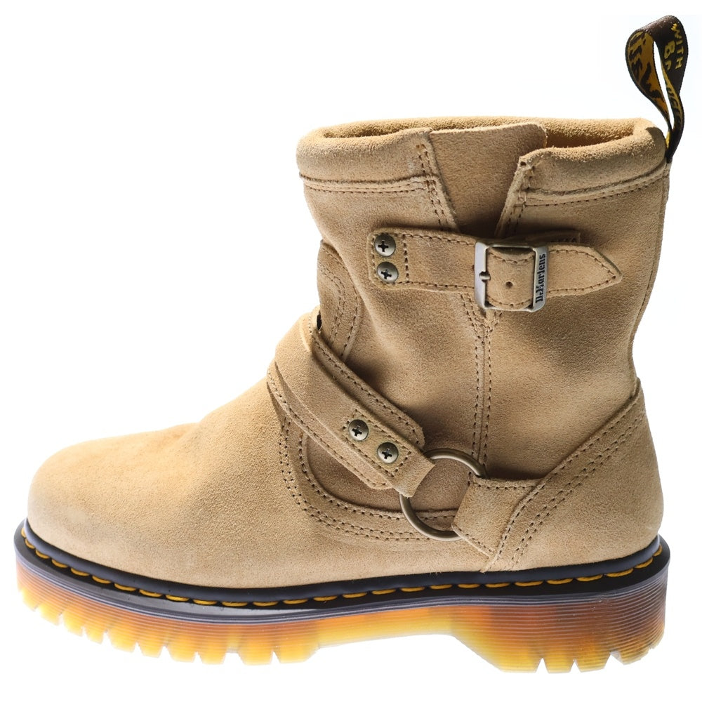Dr.Martens(ドクターマーチン) ANISTONE HRNS アニストンハーネス スエード エンジニアブーツ ベージュ
