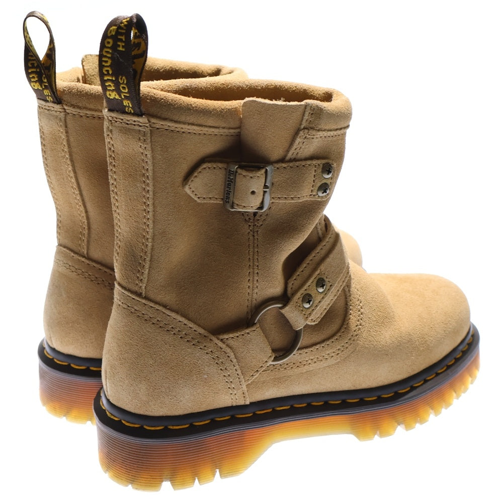 Dr.Martens(ドクターマーチン) ANISTONE HRNS アニストンハーネス スエード エンジニアブーツ ベージュ