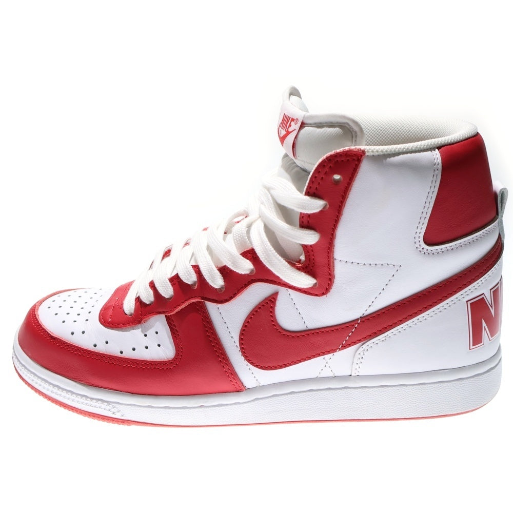 NIKE(ナイキ) TERMINATOR HIGH ターミネーター ハイカットスニーカー ホワイト/レッド US9/27cm FJ4454-100
