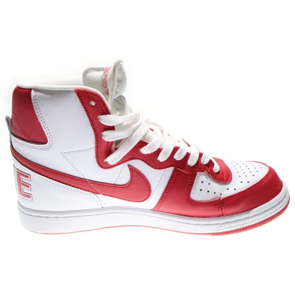 NIKE(ナイキ) TERMINATOR HIGH ターミネーター ハイカットスニーカー ホワイト/レッド US9/27cm FJ4454-100