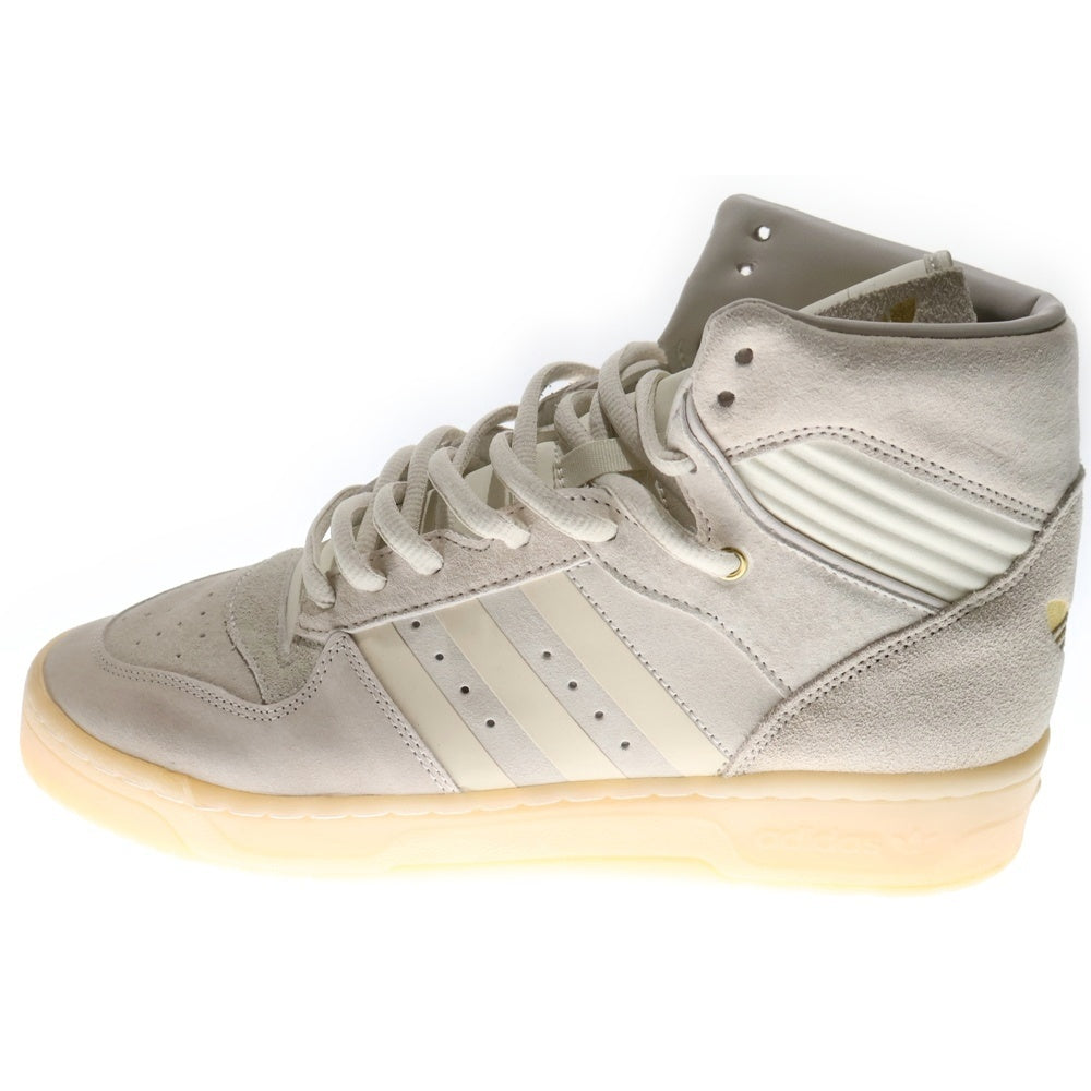 adidas(アディダス) RIVALRY HIGH スエード ライバルリー ハイカットスニーカー アイボリー US9.5/27.5cm FZ6324