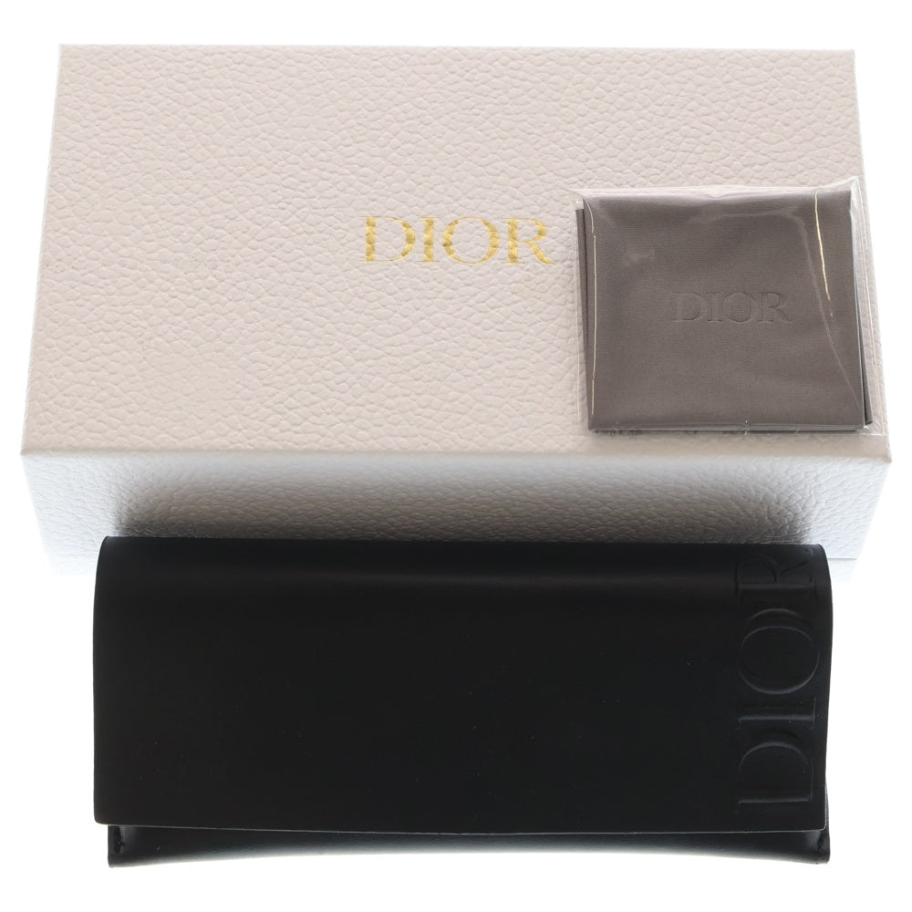 DIOR(ディオール) B27 オブリークレンズ ウェリントン サングラス メガネ アイウェア ネイビー