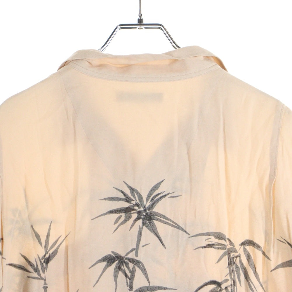 OLD JOE(オールドジョー) 23SS ORIGINAL PRINTED OPEN COLLAR SHIRTS オリジナルプリント オープンカラー 半袖シャツ ピンク 231OJ-SH14