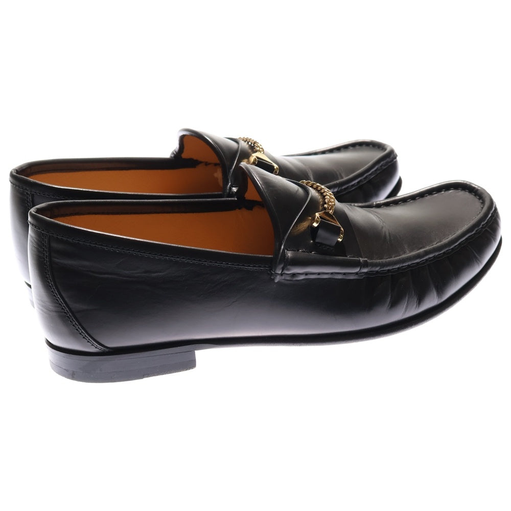 NO BRAND(ノーブランド) hyusto / ヒュースト MICK レザー ローファー シューズ ブラック