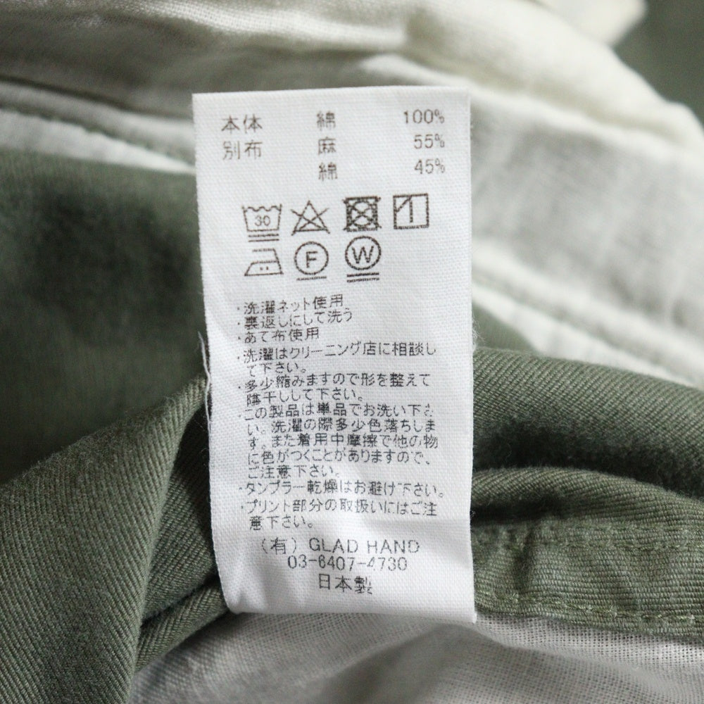 OLD CROW(オールドクロウ) 23AW TROUSERS トラウザーパンツ カーキ OC-23-AW-13