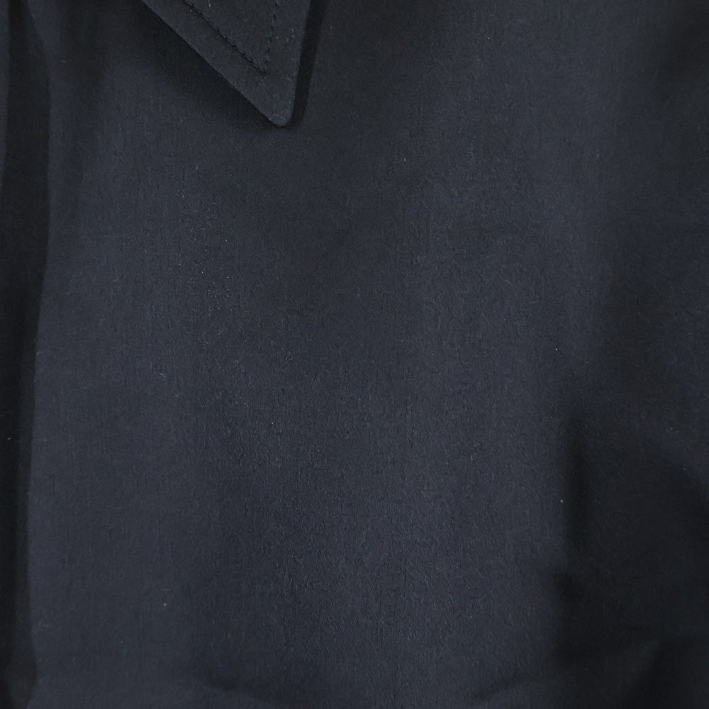 Maison Margiela 1(メゾンマルジェラ) 24AW ロング シルク 長袖シャツ ブラック S51DT0015 S78059