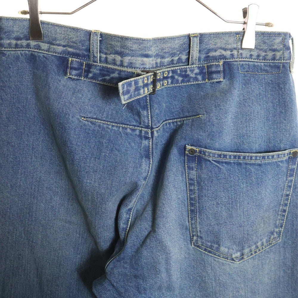 Maison Margiela 1(メゾンマルジェラ) 24AW ダイアゴナルシームジーンズ デニムパンツ インディゴ S50LA0234 S30561
