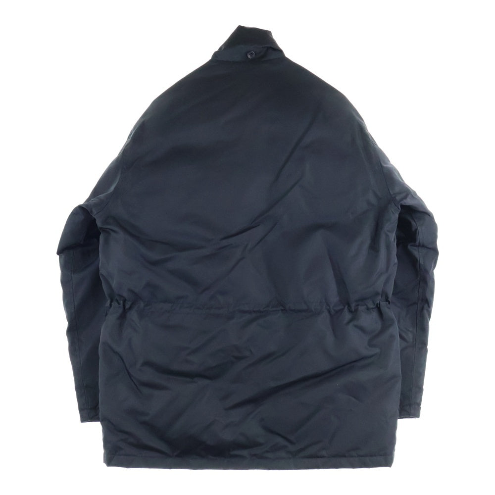Paul Smith(ポールスミス) マルチポケット ジップアップ ナイロンダウン ジャケット ブラック 497331