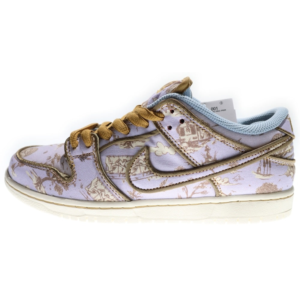 NIKE SB(ナイキエスビー) DUNK LOW PRM TOILE ダンク トワレ ローカットスニーカー パープル US8.5/26.5cm FN5880-001