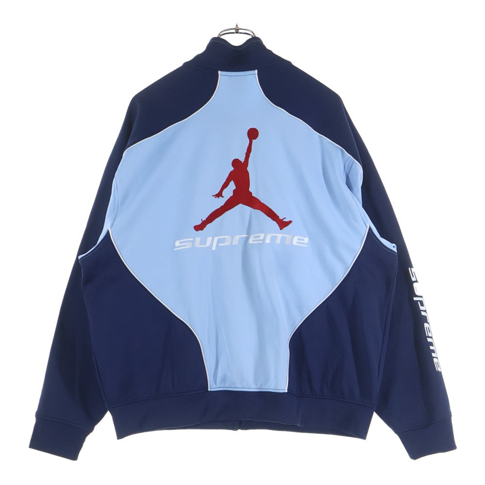 SUPREME(シュプリーム) 24AW ×NIKE Jordan Tricot Track Jacket ナイキ ジョーダン トリコ トラックジャケット ネイビー/ブルー HF0830-436