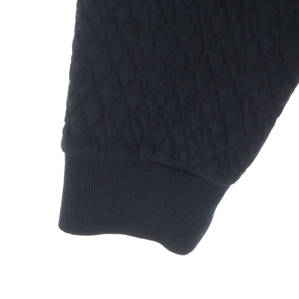 LOUIS VUITTON(ルイヴィトン) 22AW モノグラム ジャガード クルーネック スウェット トレーナー ブラック RM222V NS0 HNY02W