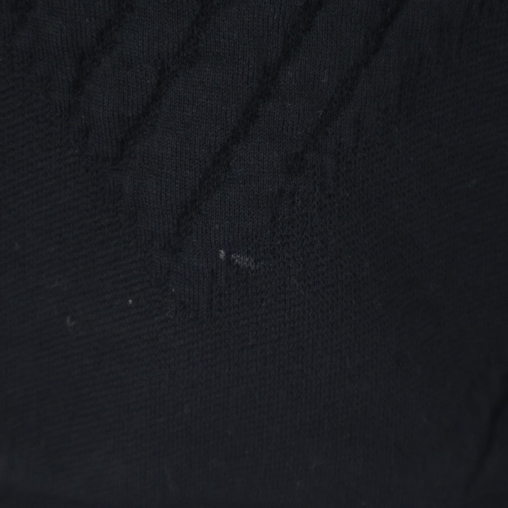 LOUIS VUITTON(ルイヴィトン) 22AW モノグラム ジャガード クルーネック スウェット トレーナー ブラック RM222V NS0 HNY02W