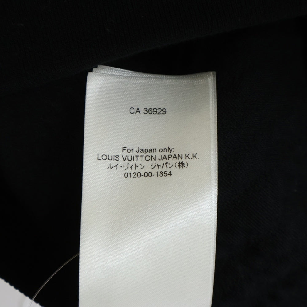 LOUIS VUITTON(ルイヴィトン) 22AW モノグラム ジャガード クルーネック スウェット トレーナー ブラック RM222V NS0 HNY02W