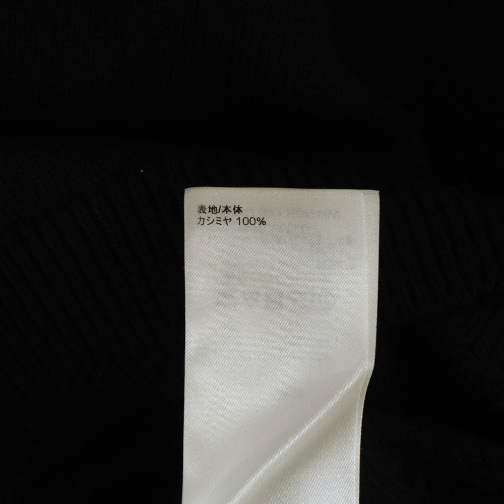 LOUIS VUITTON(ルイヴィトン) 23SS Arm Logo Cashmere Knit Sweater リブロゴ カシミヤ インサイドアウト ニット セーター ブラック RM231Q GK1 HON44W