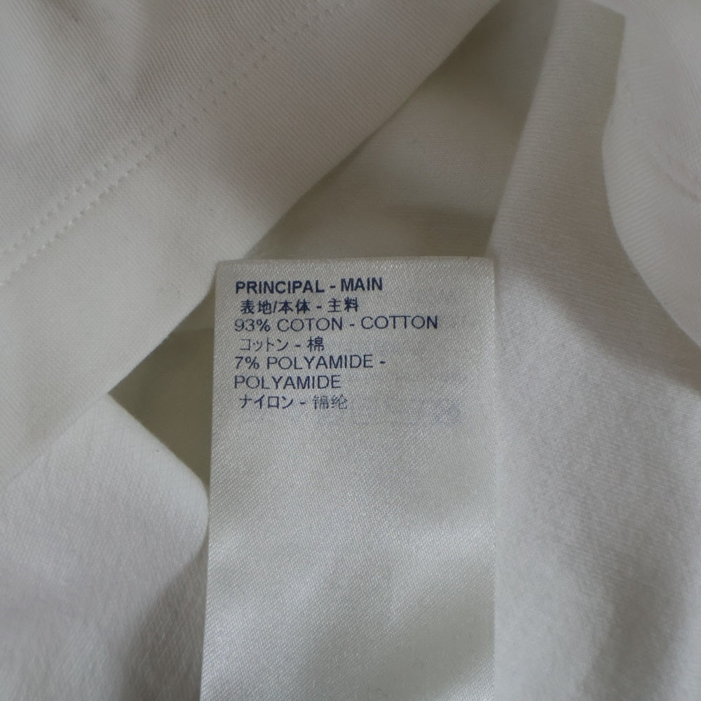 LOUIS VUITTON(ルイヴィトン) 19SS ネックロゴ コットン クルーネック 長袖Tシャツ カットソー ホワイト RM191M HUC HGY02W