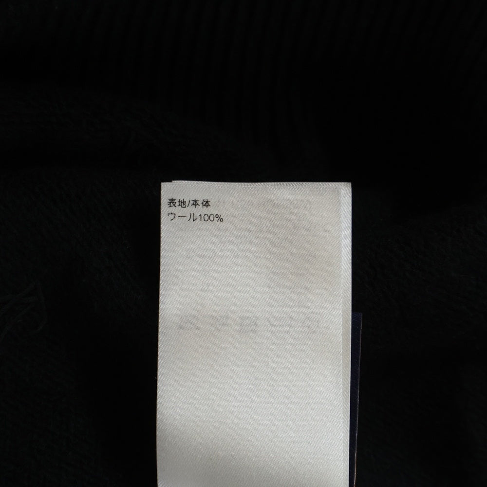 LOUIS VUITTON(ルイヴィトン) 24SS エンブロイダードシグネチャー LVロゴ ウール クルーネック ニットセーター ブラック RM241 H56 HQN86W
