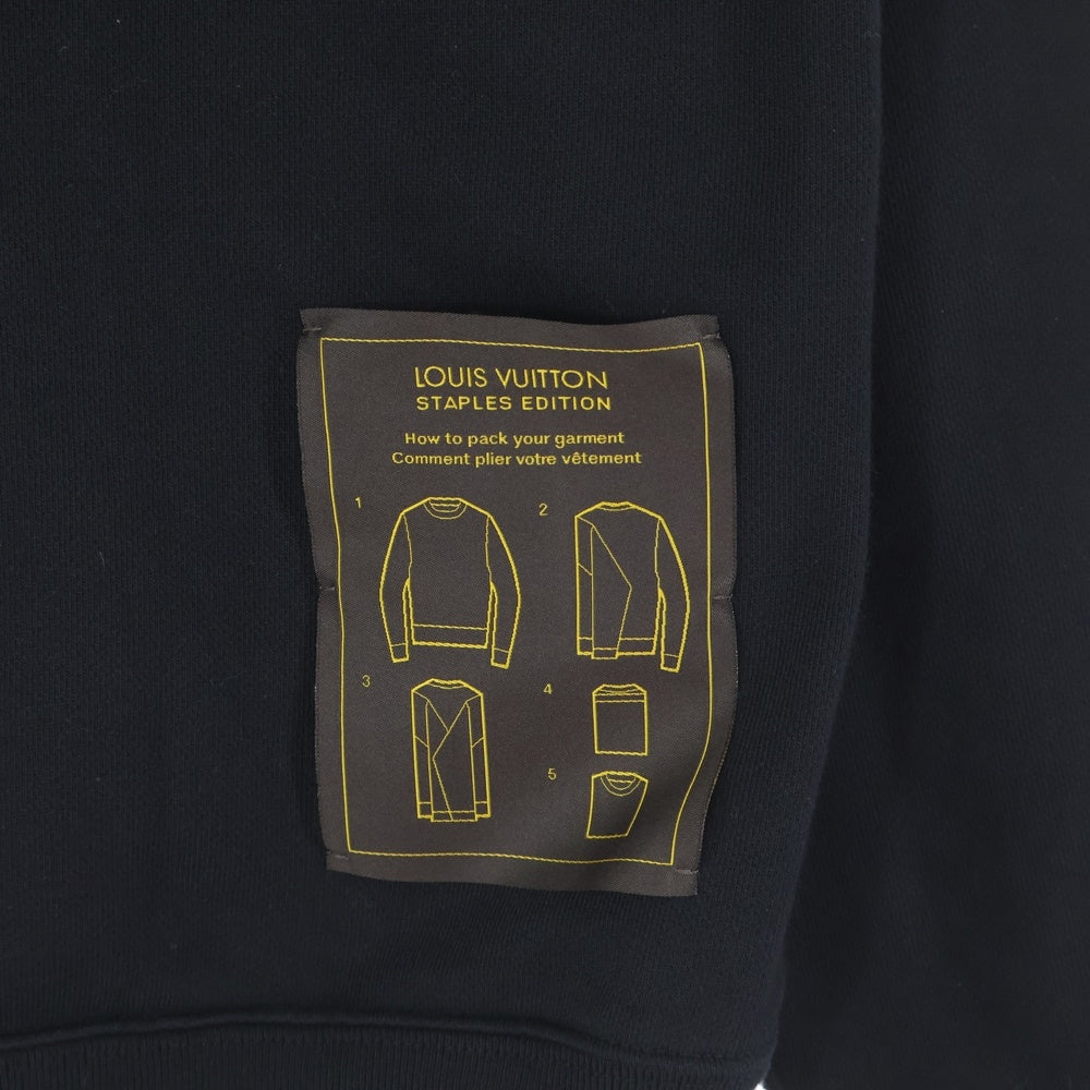 LOUIS VUITTON(ルイヴィトン) 20SS インサイドアウト クルーネック スウェットトレーナー ブラック RM201Q NPH HIY52W