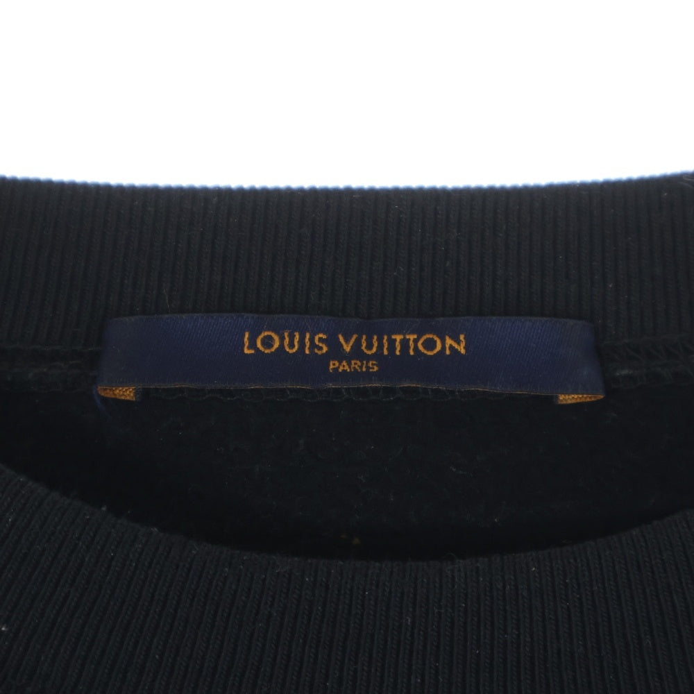 LOUIS VUITTON(ルイヴィトン) 20SS インサイドアウト クルーネック スウェットトレーナー ブラック RM201Q NPH HIY52W