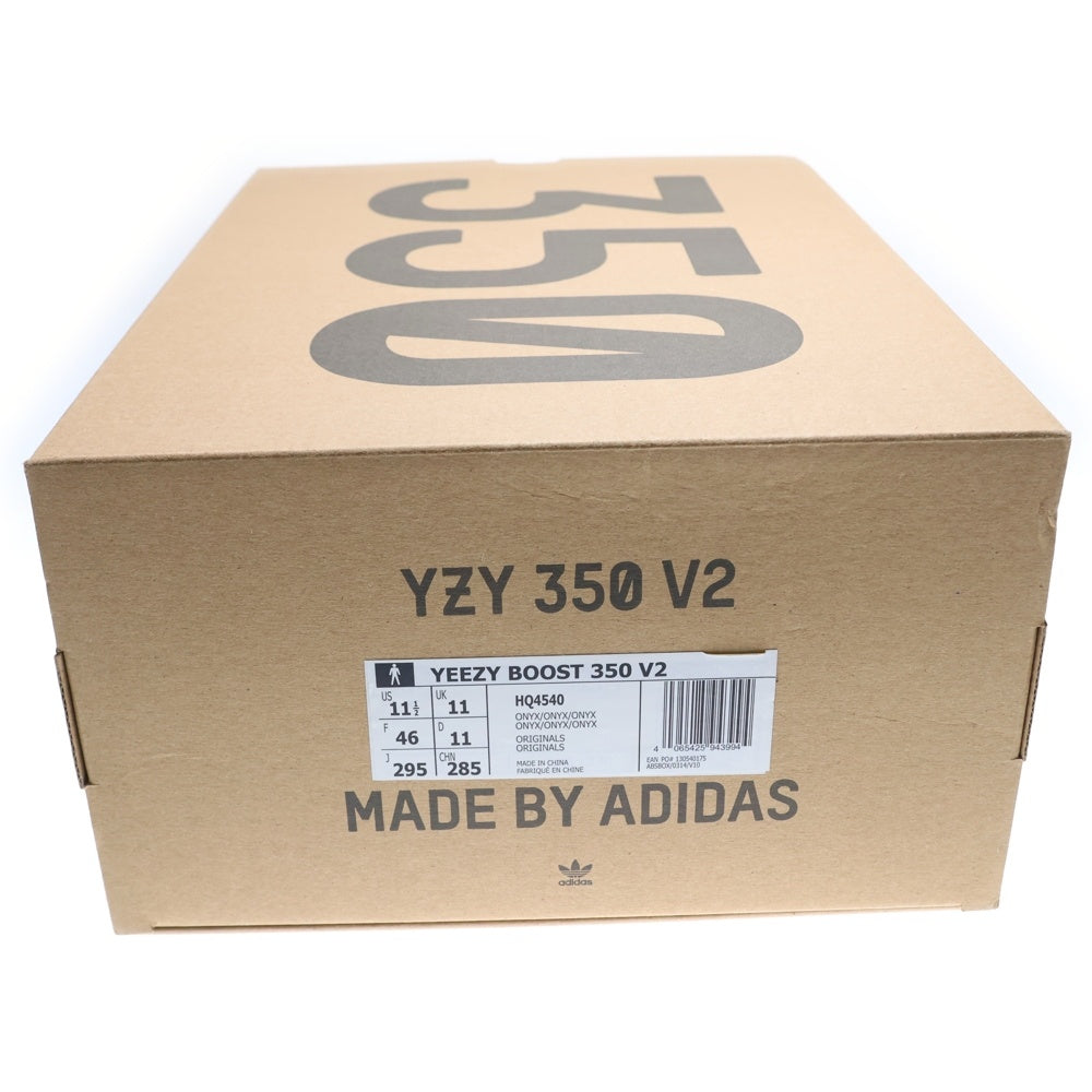 adidas(アディダス) YEEZY BOOST 350 V2 ONYX イージーブースト オニキス ローカットスニーカー ブラック US11.5/29.5cm HQ4540