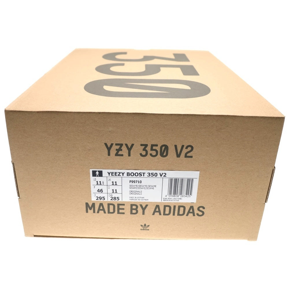 adidas(アディダス) YEEZY BOOST 350 V2 SESAME イージーブースト セサミ ローカットスニーカー ベージュ US11.5/29.5cm F99710
