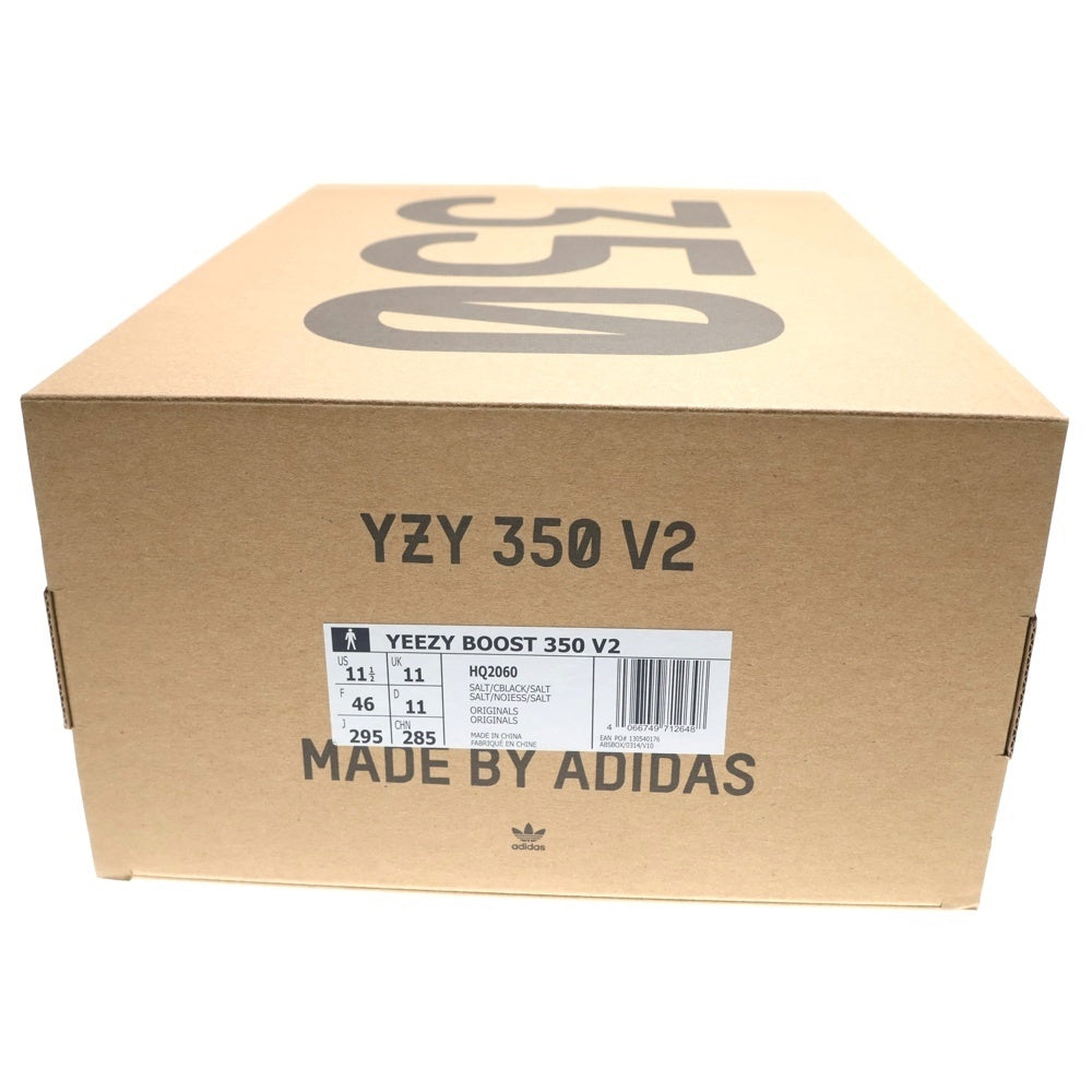 adidas(アディダス) YEEZY BOOST 350V2 SALT CORE BLACK イージーブースト ローカットスニーカー ブラック/ブルー US11.5/29.5cm HQ2060