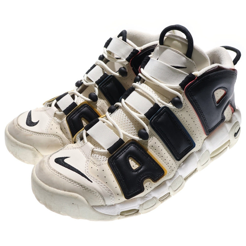 NIKE(ナイキ) AIR MORE UPTEMPO 96 TRADING CARDS エアモアアップテンポ 96 トレーディングカード ハイカットスニーカー ホワイト US11.5/29.5cm DM1297-100