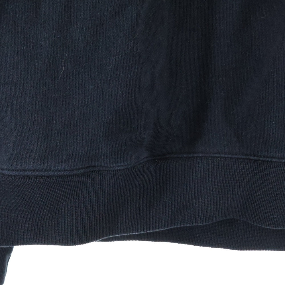 NIKE(ナイキ) SWOOSH FLC HZ HOODIE スウッシュ フリース ハーフジップ スウェット プルオーバー パーカーブラック DX0567-010