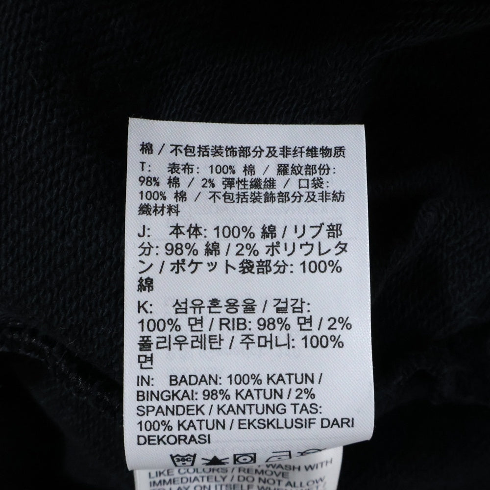 NIKE(ナイキ) SWOOSH FLC HZ HOODIE スウッシュ フリース ハーフジップ スウェット プルオーバー パーカーブラック DX0567-010