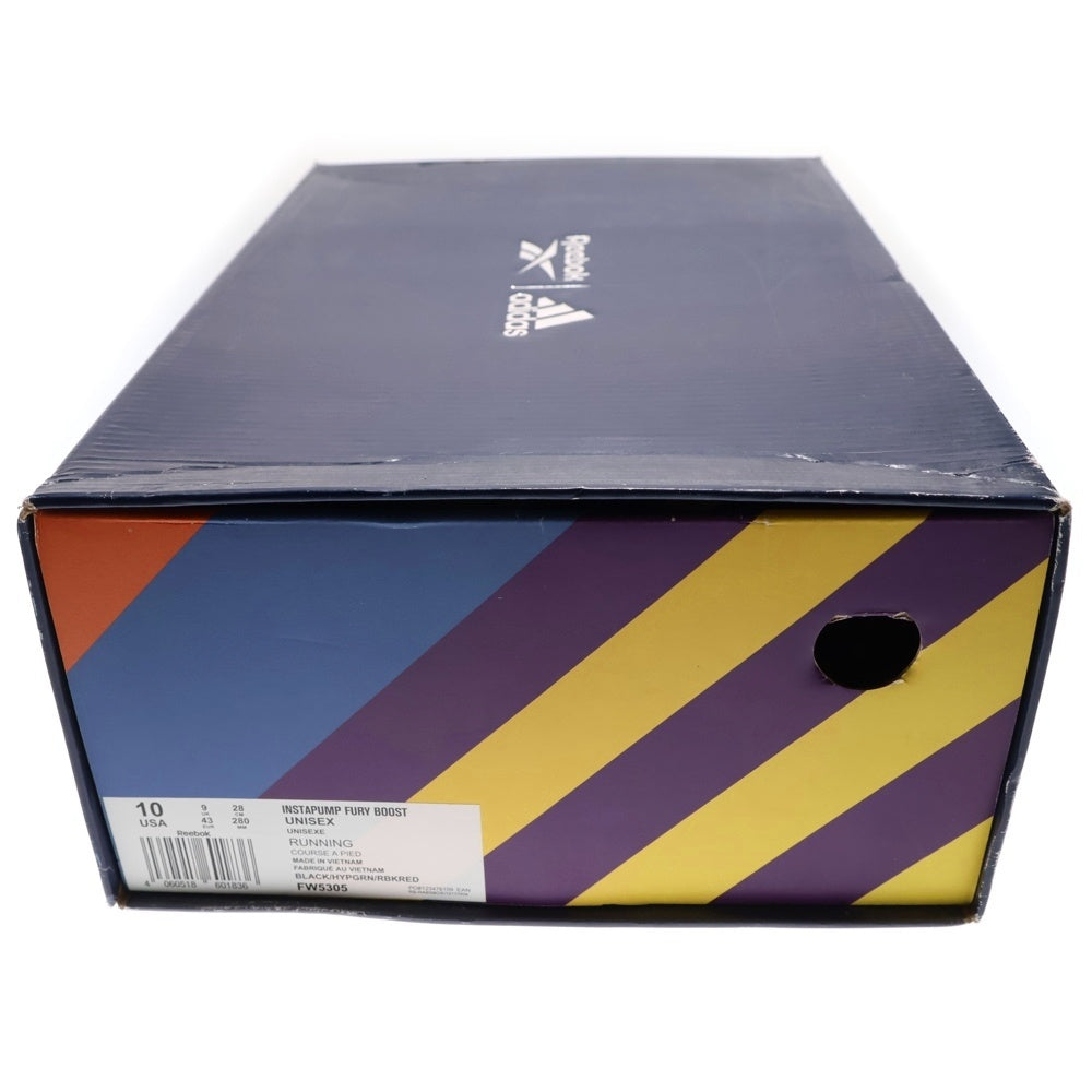 adidas(アディダス) ×REEBOK INSTAPUMP FURY BOOST OG リーボック クラシック インスタポンプフューリーブースト ローカットスニーカー イエロー US10/28cm FW5305