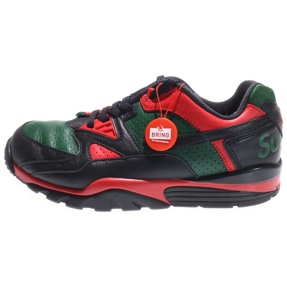 NIKE(ナイキ) ×SUPREME AIR CROSS TRAINER 3 LOW シュプリーム エアクロストレーナー ローカットスニーカー グリーン/レッド US9.5/27.5cm CJ5291-001
