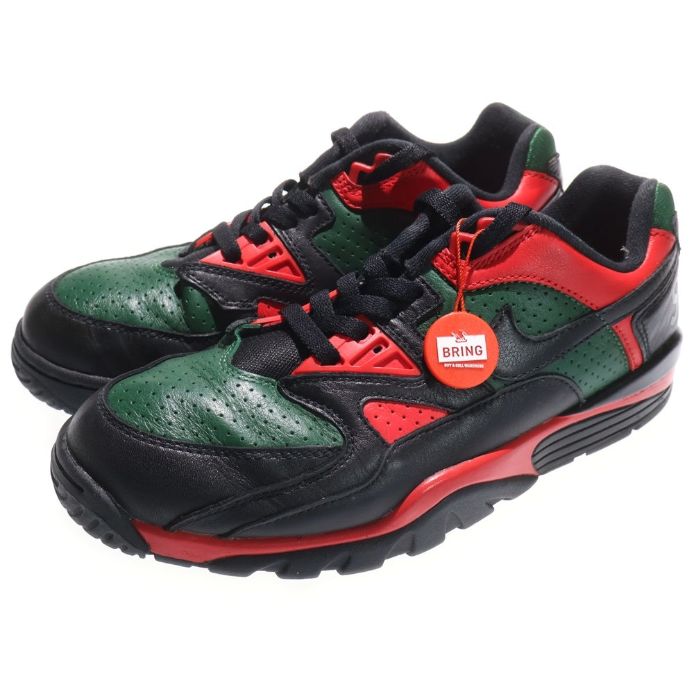 NIKE(ナイキ) ×SUPREME AIR CROSS TRAINER 3 LOW シュプリーム エアクロストレーナー ローカットスニーカー グリーン/レッド US9.5/27.5cm CJ5291-001