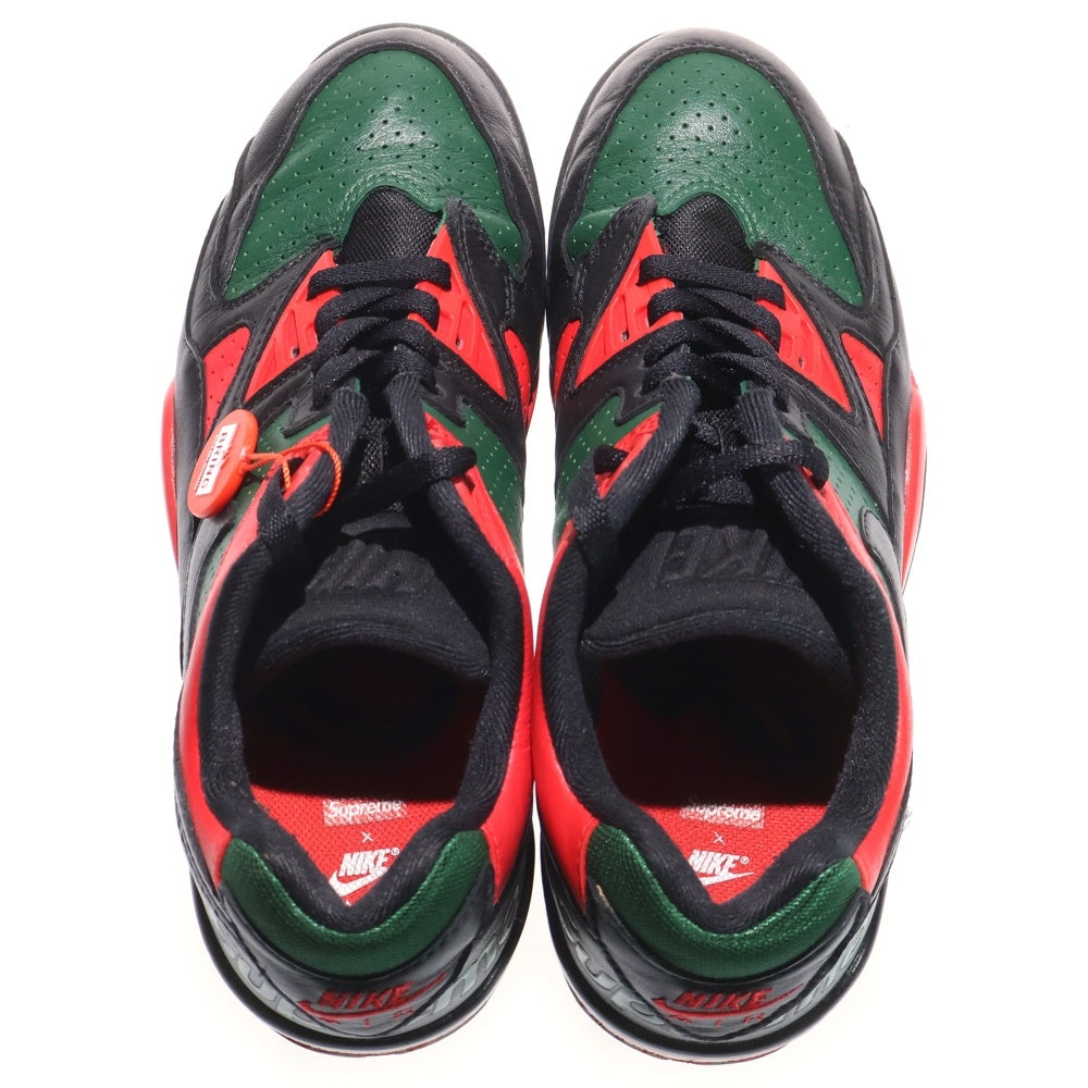 NIKE(ナイキ) ×SUPREME AIR CROSS TRAINER 3 LOW シュプリーム エアクロストレーナー ローカットスニーカー グリーン/レッド US9.5/27.5cm CJ5291-001