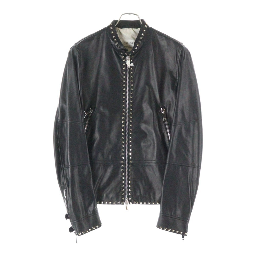 VALENTINO(ヴァレンティノ) ロックスタッズ レザー シングル 