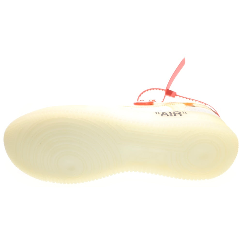 NIKE(ナイキ) ×OFF-WHITE THE 10 AIR FORCE 1 LOW オフホワイト ザテン エアフォース1 ローカット スニーカー ホワイト US10/28cm AO4606-100