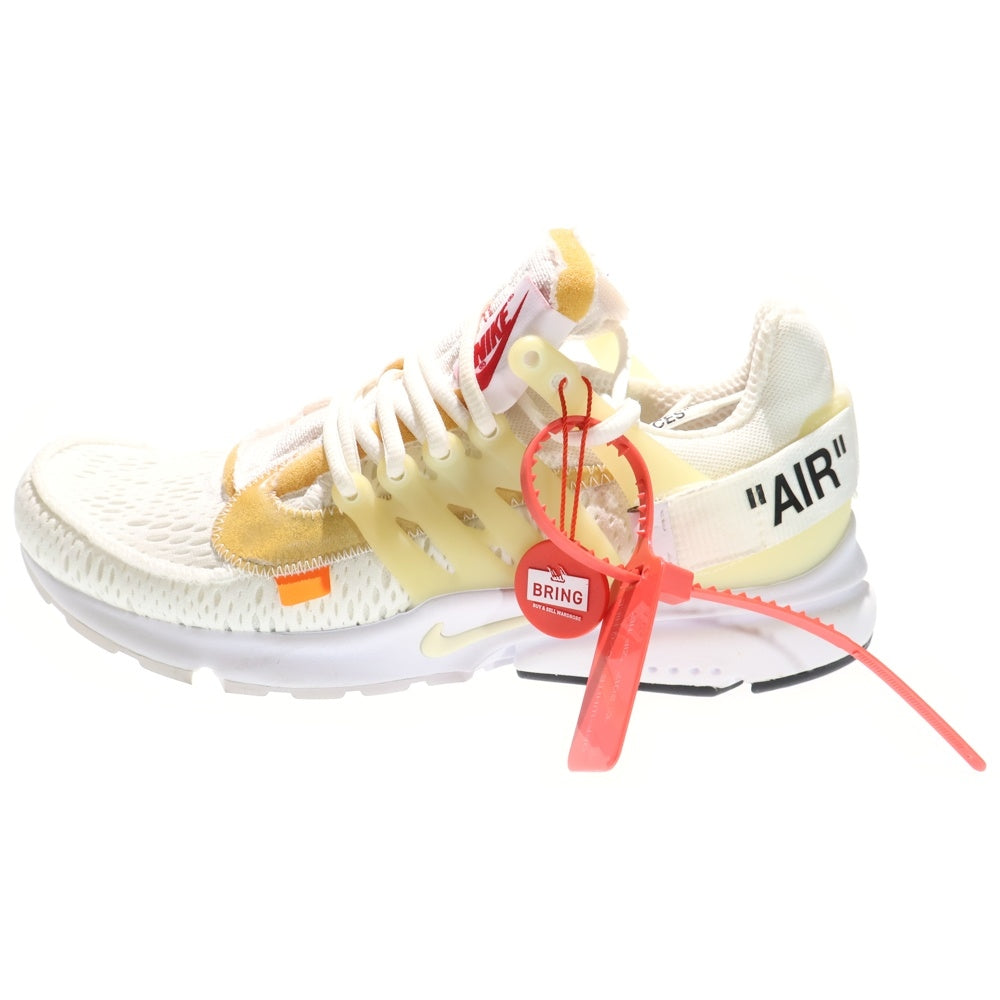 NIKE(ナイキ) ×OFF-WHITE THE 10 AIR PRESTO オフホワイト ザテン エアプレスト ローカットスニーカー ホワイト US10/28cm AA3830-100