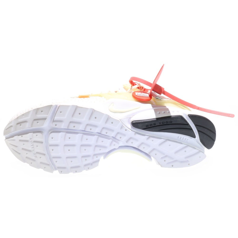 NIKE(ナイキ) ×OFF-WHITE THE 10 AIR PRESTO オフホワイト ザテン エアプレスト ローカットスニーカー ホワイト US10/28cm AA3830-100
