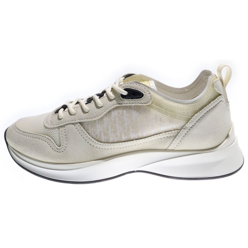 最終値下げ！【簡易クリーニング済】Dior/ ディオール　ローカットスニーカー ディオール☆スニーカー ロートップ ロゴ オブリーク ジャカード (Dior